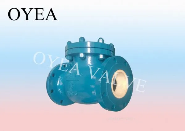 ANSI Flange Swing Ceramic Check Valve