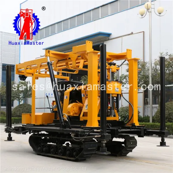 Supply Crawler Drill Rig Machine XYD-3 Hydraulic Rock Core Drill Deep Water Well Digging Equipment With Spares photo-5