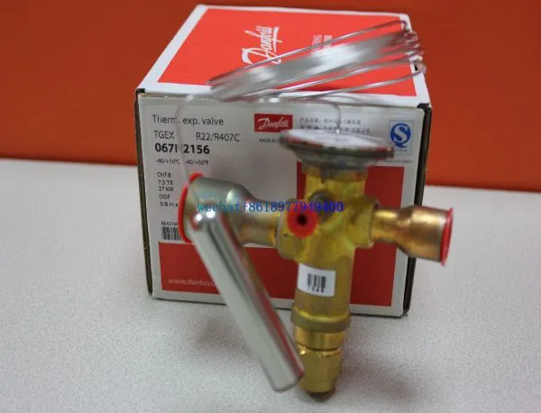 Danfoss Types TGEX11-18/TGES12-15TR/TGEN10-30TR Thermostatic Expansion Valves photo-5