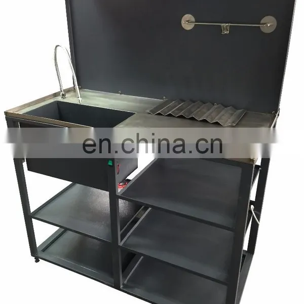 Lower Price Custom Size Work Bench Work Table With Cleaning Trough photo-3