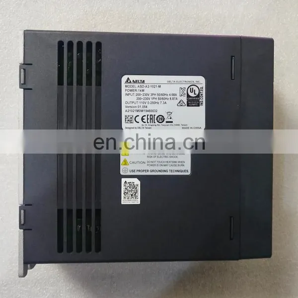 Delta A2 Series ASD-A2-1021-M 1kw AC Servo Drive With Ethercat Function For Servo Motor photo-6