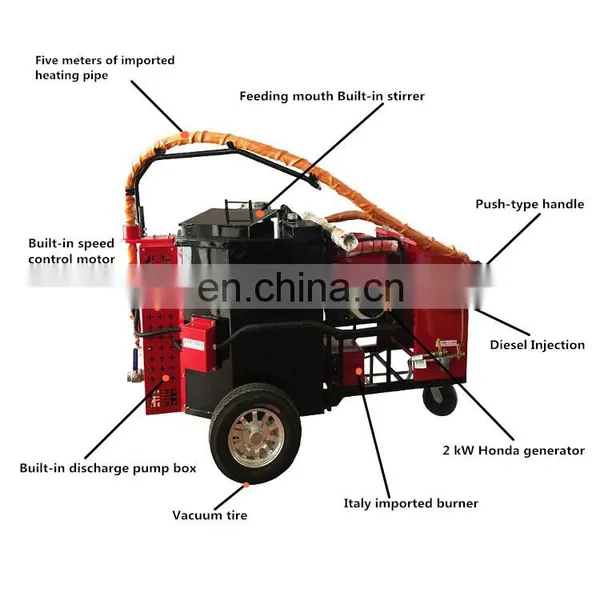 Price of Asphalt Pouring and Sealing Machine Asphalt Road Crack Sealing Machine photo-7