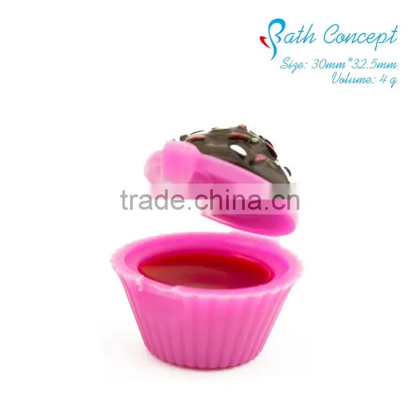Moisturizing Waterproof Cute Cupcake Lip Balm photo-2