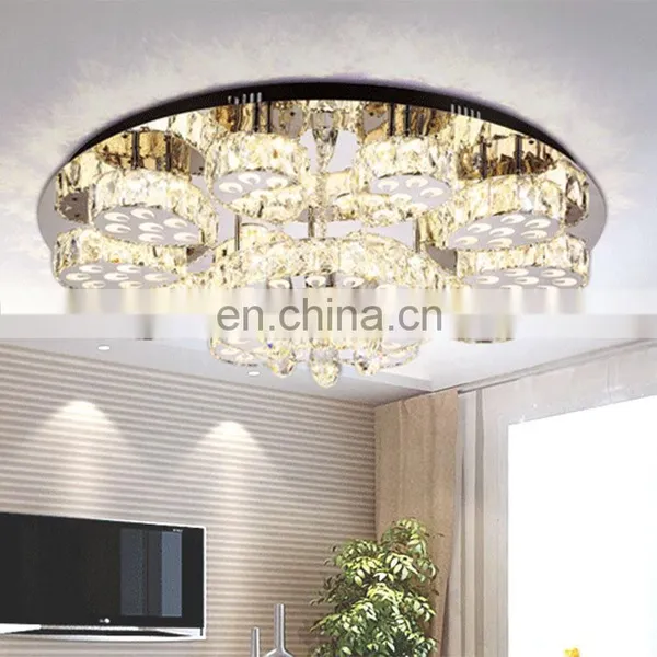 New Product Crystal Home Use Led Ceiling Lamp for Living Room photo-3