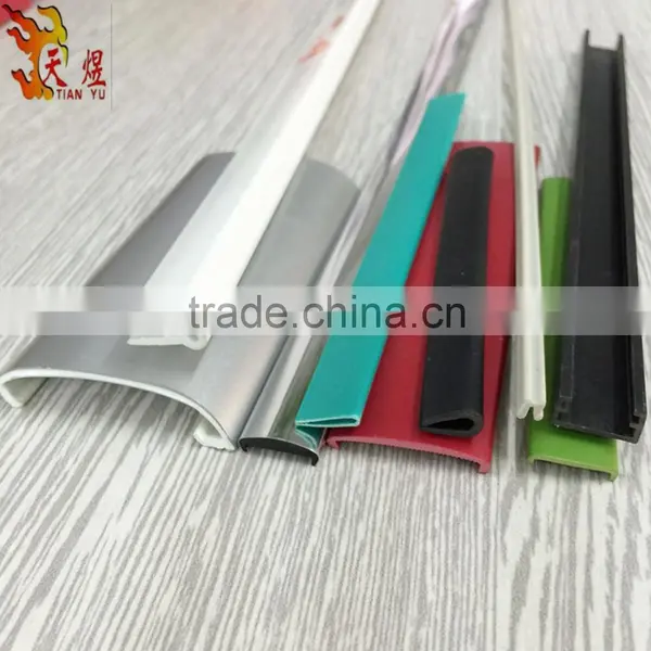 Pvc u Strip Plastic Solid Strip Rubber Wood Edge Banding photo-4