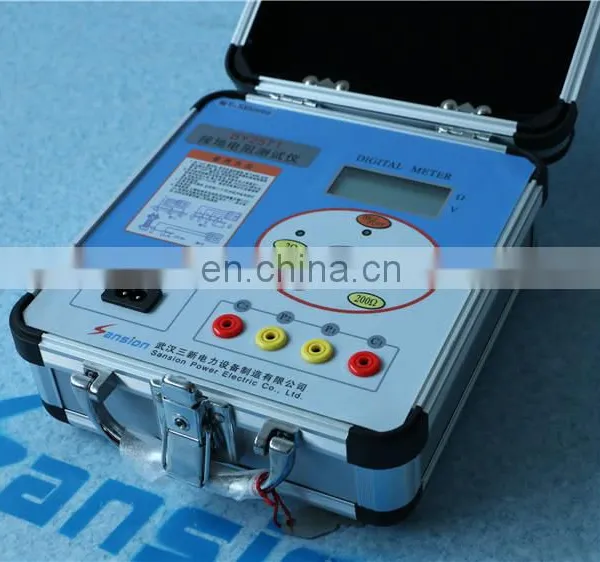Laboratory Digital Grounding Resistance Meter Analytical Tester Device photo-5