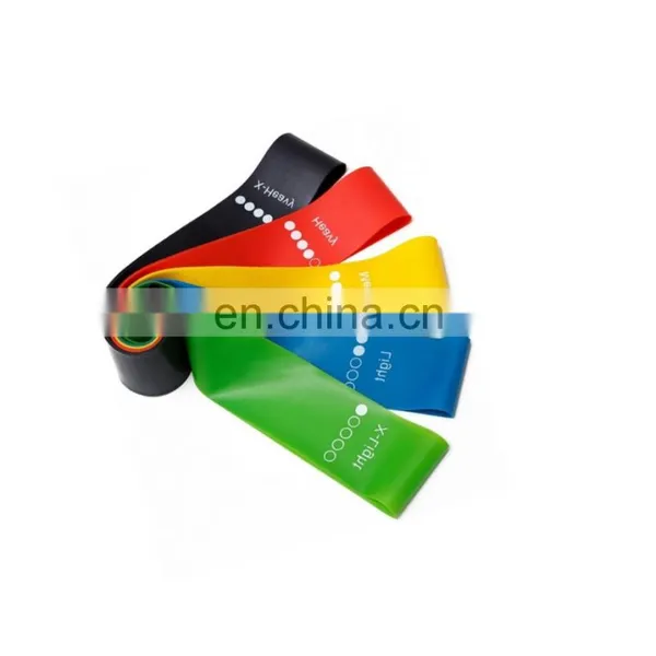 Sport Equipment Latex Strength Training Athletic Workout Fitness Yoga Resistance Rubber Band