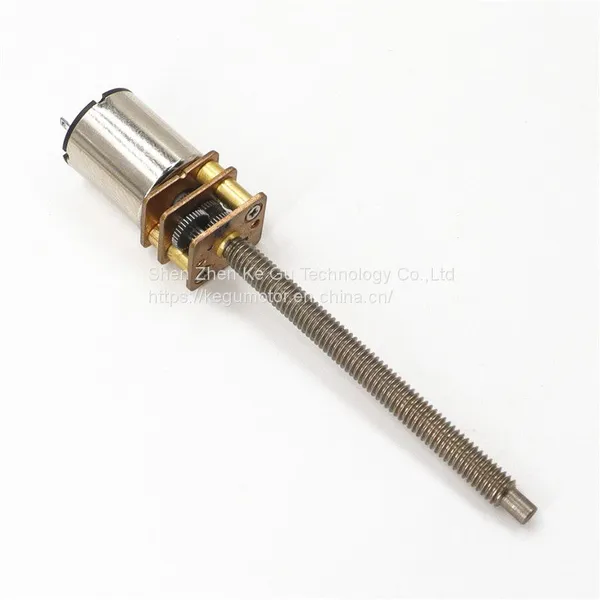 Kegu Motor GM12-1215R Micro 12mm DC 3V 6V 12V High Speed Mini Coreless Brushed dc Motor for Intelligent Door Lock photo-5