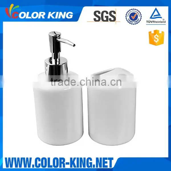 Sublimation Ceramic Bath Gift Set Toothpaste Toothbrush Holder Mug Sublimation Blanks Lotion Pump Mugs Quality Choice