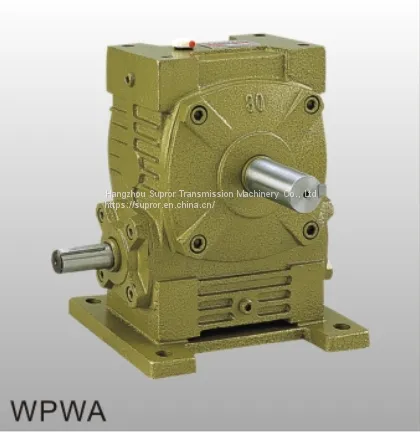 Wpa Worm Shaft Reducer Wp Series Worm Gear Reduction Gearbox Worm Speed Reducers photo-5