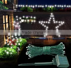 12m 100 Bulbs LED String Light for Christmas Holiday Decoration With Solar Power photo-2