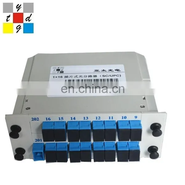 Best Selling Plug Shell V-groove Rack Mount 1*32 Price 1x4 Fiber Plc Sus Splitter photo-3