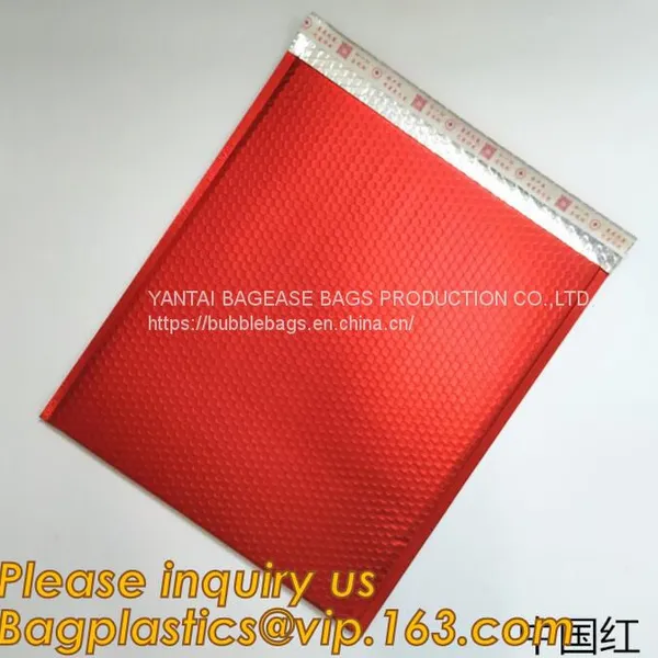 Jewelry, Beauty Bubble Zipper Bag Customized Envelope, Recycled PVC Bubble Pouch, Bubble Wrap, Epe Foam photo-3