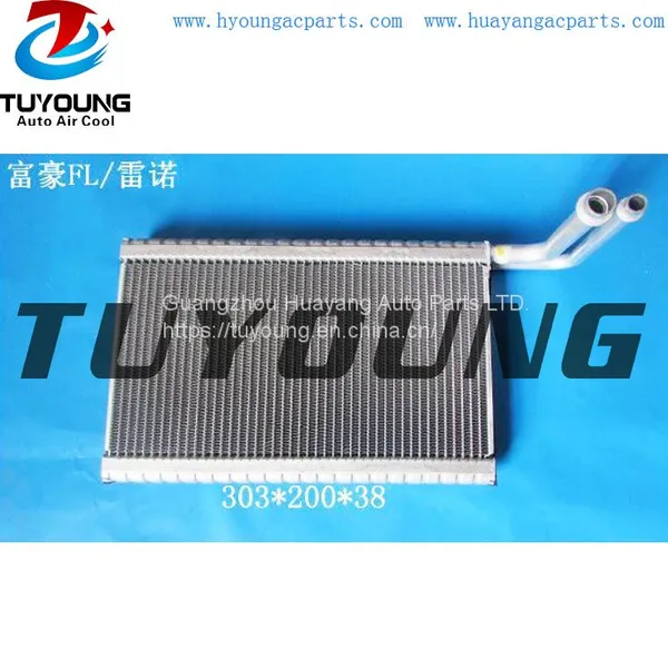 TUYOUNG China Factory Supply Car ac Evaporators VOLVO FL Renault 303*200*38mm photo-2