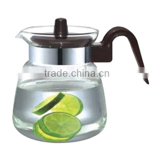 2016 New 1000ml 34oz Promotion Transparent Water Pot Water Carafe Glass Water Kettle photo-3