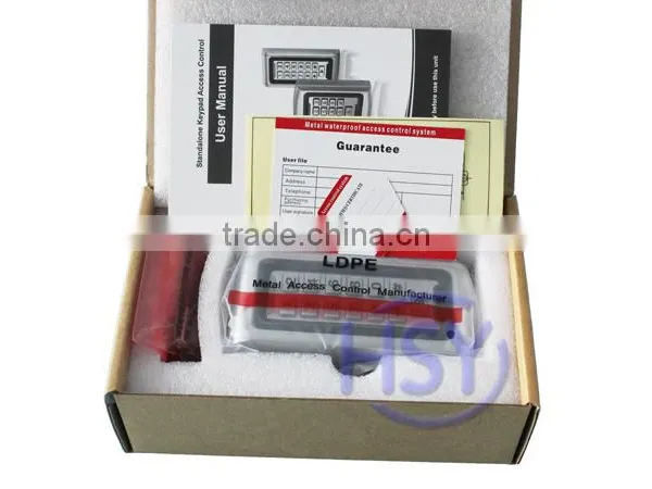 Access Control Digital Door Lock Waterproof Standalone Keypad Rfid Reader With Blacklight photo-6