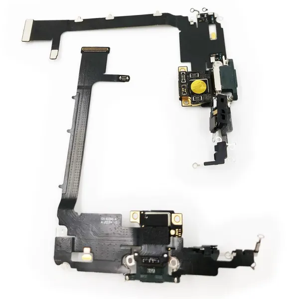 For IPhone 11 Pro Max ORG USB Charging Board Charger Port Dock Plug Connector Flex Cable Part Replacement photo-3