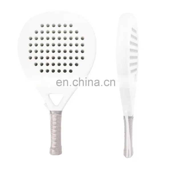 New Arrival Customized Full Carbon 3K 12K 18K Padel Racket For Professional Sports photo-2