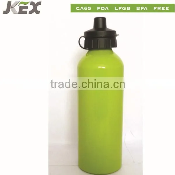 Aluminum Sport Water Bottle With Nozzle Lid photo-3
