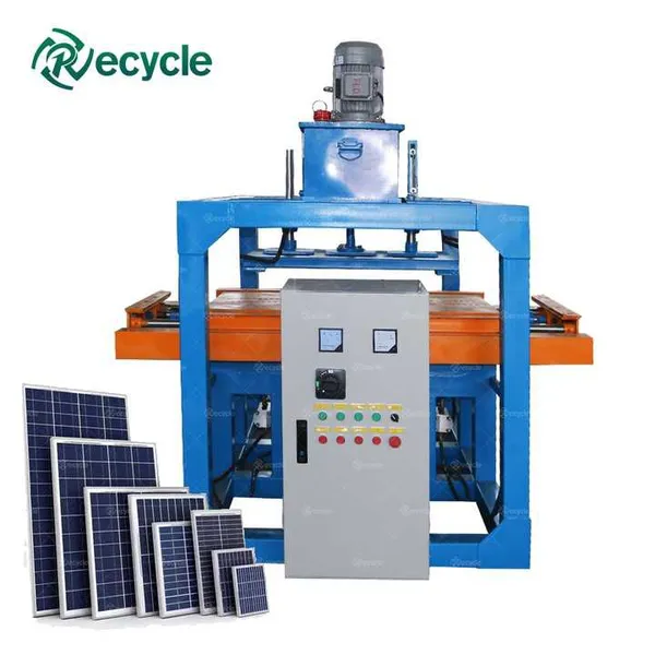 Aluminum Frame Removal Separating Machine Solar Panel Frame Dismantling Separation photo-2