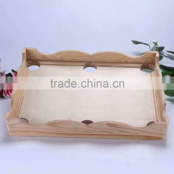 Various Design Personalised Wholesale Food Wooden Serving Tray,wood Fruit Tray photo-4