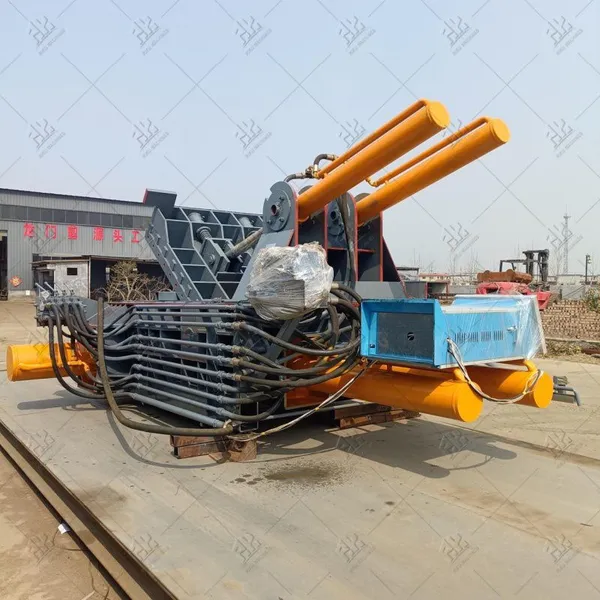 Top Selling Two RAM High Pressure Scrap Metal Baler photo-2