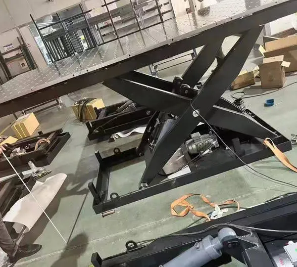 Gray Cast Iron Mechanical Arm Welding Platform, Steel Parts With High Wear Resistance, High Precision, Large Quantity in Stock, Junyuan photo-5