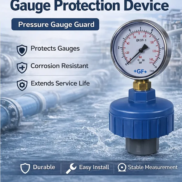 PVC Gauge Guard Pressure Gauge Protector for Pipeline System