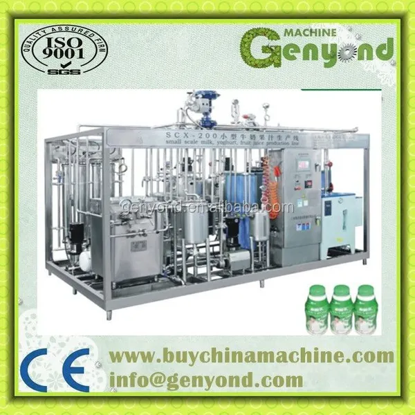 Small Size /small Capacity Milk /yoghurt /fruit Juice Production Line photo-2
