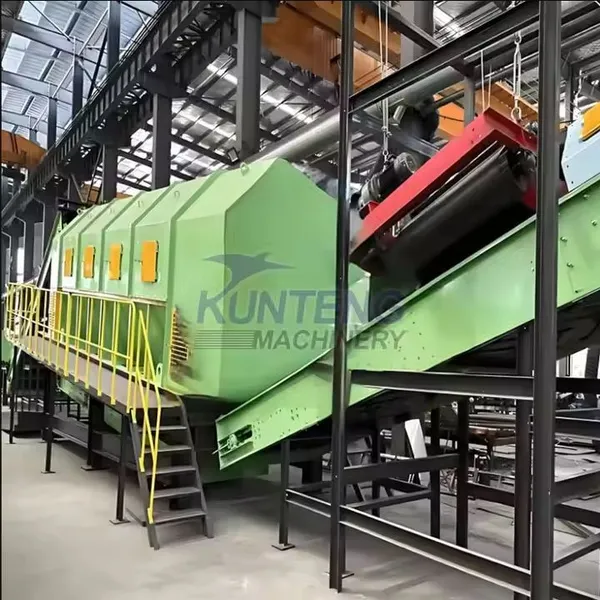Municipal Solid Waste and Household Waste Trommel Screening Machine EPC Project photo-2