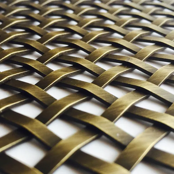 Aluminium Wire Rope Woven Mesh for Architectural Facades photo-3