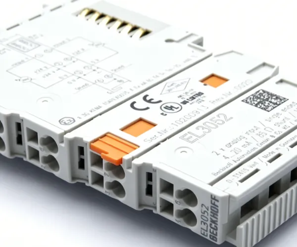 BECKHOFF EL3052 EtherCAT 2 Channel Analog Input Module ±10V Industrial Automation IO Terminal PLC Integration photo-2