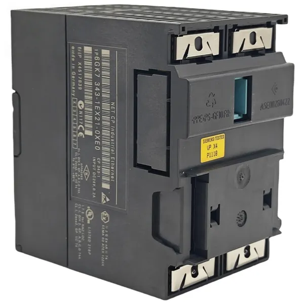 Genuine Siemens Ethernet Communication Processor – New Model 6GK7343-1EX21-0XE0 CP343-1 S7-300