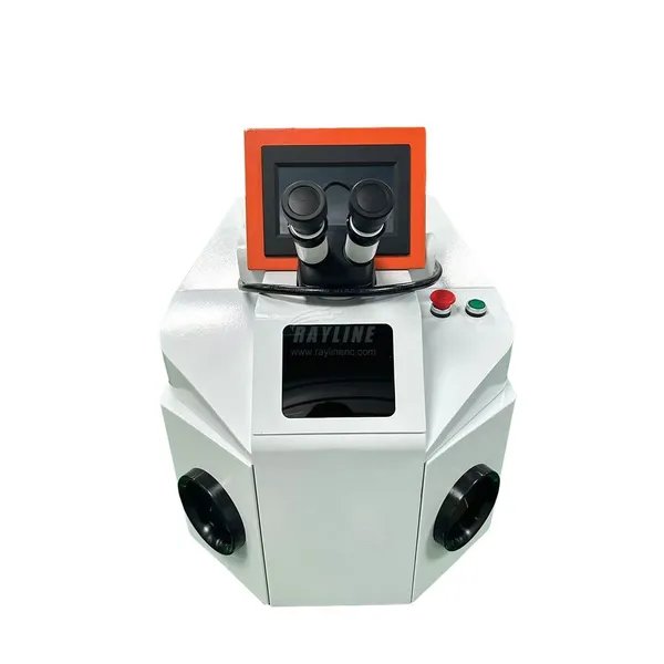 RA VR Series Jewelry Laser Welding Machine Orange White With CCD For Gold Silver Platinum Ring Repair photo-4