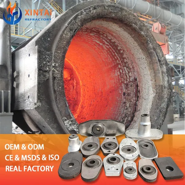 High Temperature Ladle Slide Gate Plate for Continuous Casting Steel Plant Applications