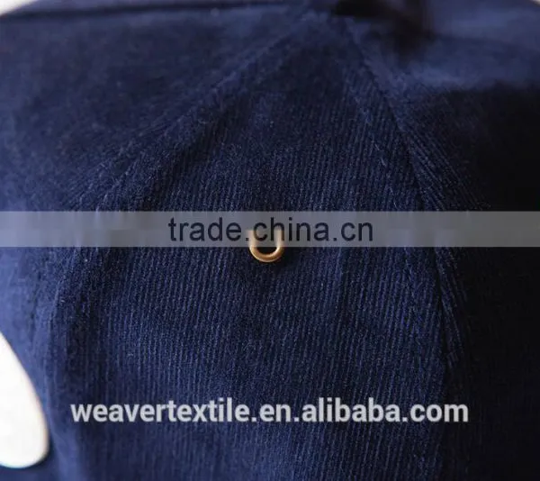 2015 New Products Custom Logo Corduroy 5 Panel Hat Sewing Pattern photo-3