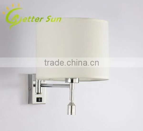 Linen Fabric LED Wall Lack Light/Wall Bracket Light Fitting/Indoor Wall Light Quality Choice photo-4