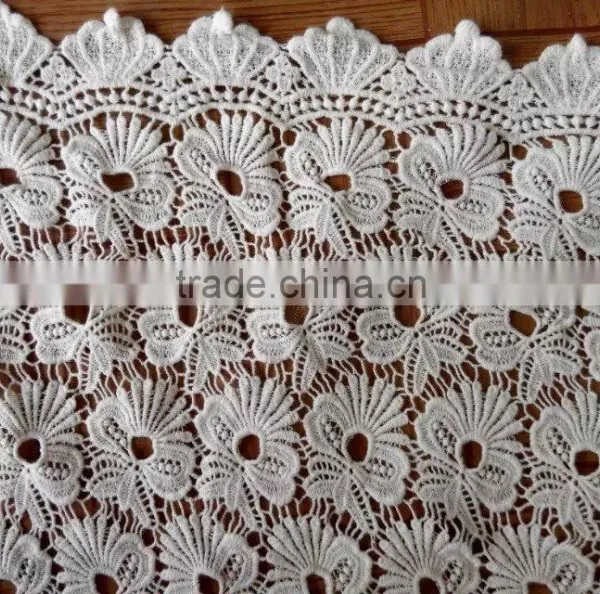 2016 High Quality Lace Accessory Cotton Full Lace Lace Design for Garment photo-2