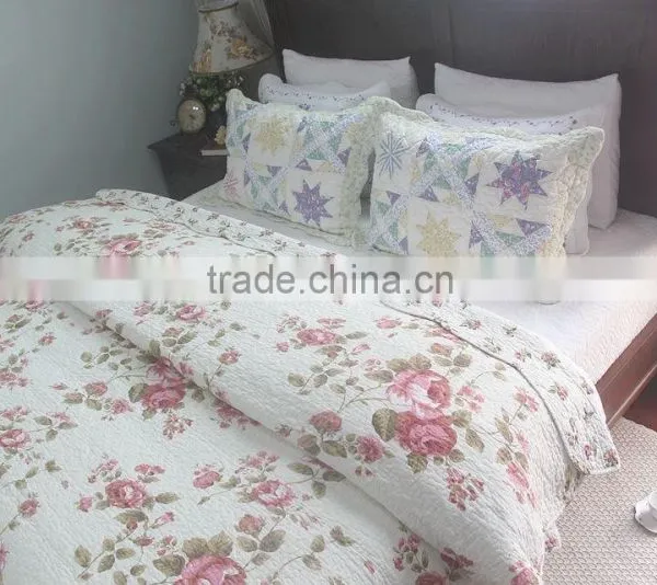 Summer Victoria Flora Quilt ,100% Cotton photo-4