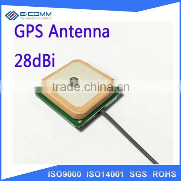 Manufactory 25*25mm Ceramic GPS Antenna Internal Car TV GPS Antenna With IPEX Connector photo-3