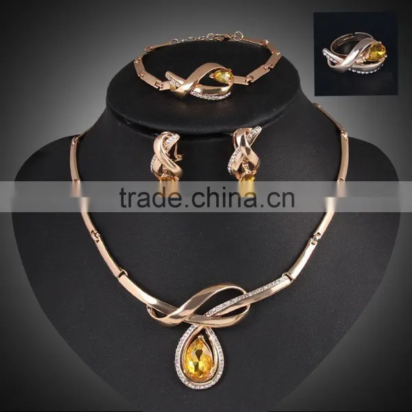 China Good Manufacturers,Gold Long Chain Jewelry Set Bridal Jewelry Sets photo-3