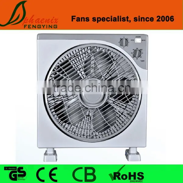 High Quality GS/CE Standard 12 Inch Square Box Fan