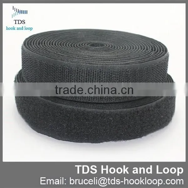 3/4inch or 1inch Black Hook and Loop Tape photo-3