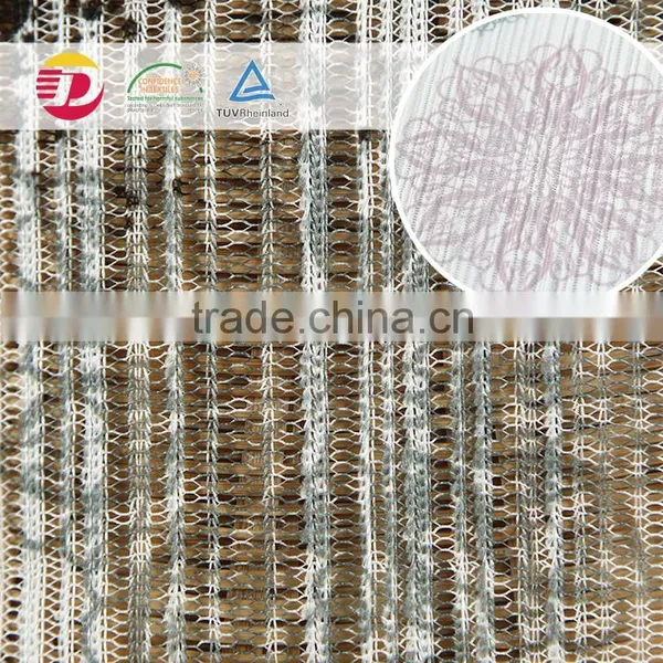 Hot Selling Beautiful Big Flower Pattern Customed Print Knit Lace Fabric for Sale photo-3