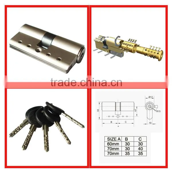 High Quality Euro Cylinder Lock Popular Computer Keys Lock photo-2