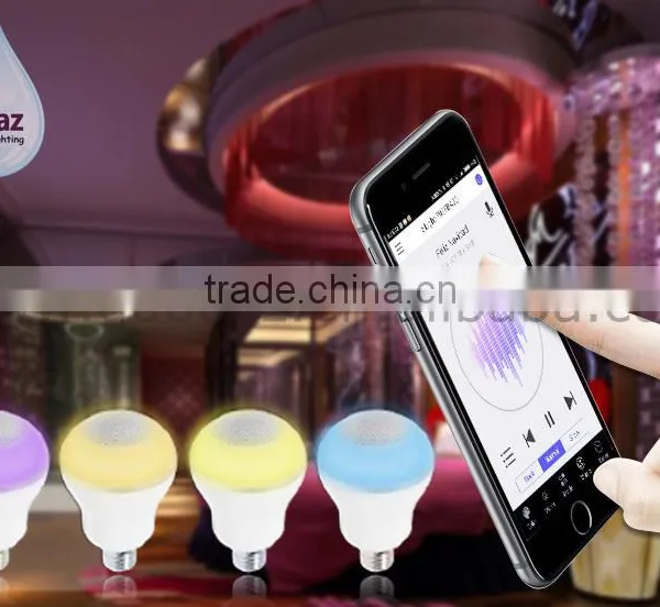 Remote Control Bluetooth Smart Led Bulb Speaker