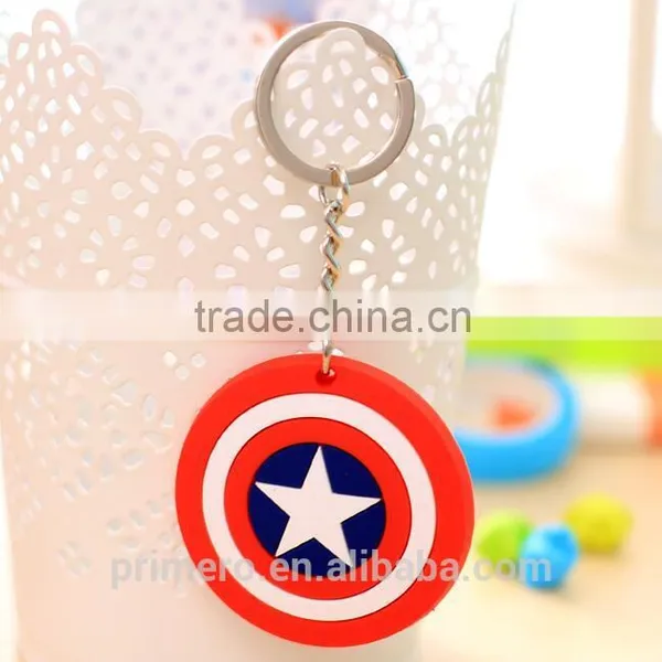 2016 New Arrival Cartoon Animal Silicone KeyChain Best Quality Creative Lovers Key Ring photo-3
