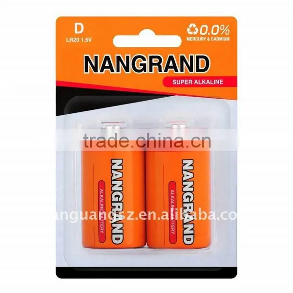 Environmental Lr20 Alkaline Battery 1.5v d photo-3