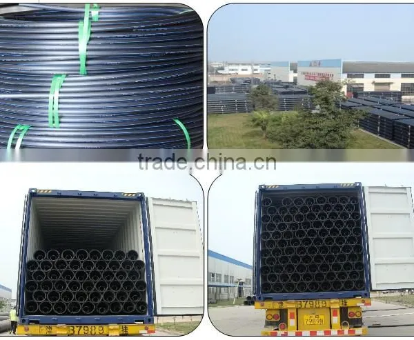 150mm Hdpe Pipe for Water Supply Gas and Mining Industry photo-6