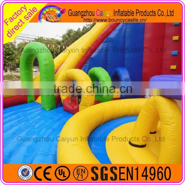 Outdoor Giant Commercial Used Inflatable Obstacle Course photo-5